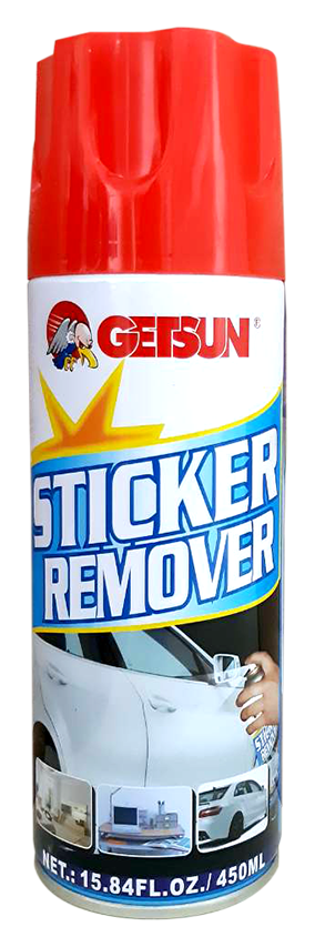 สเปรย์ลอกคราบสติ๊กเกอร์ GESSUN (สีแดง)